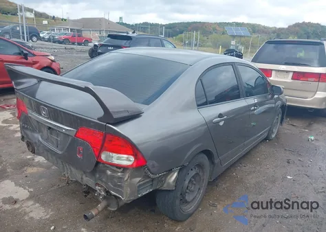 2009 Honda Civic Lx z USA, uszkodzony, nr VIN 1HGFA16539L029084